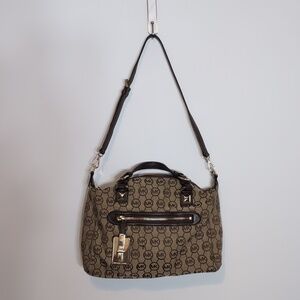 Michael Kors Calista Women`s MK Signature Satchel Bag Purse